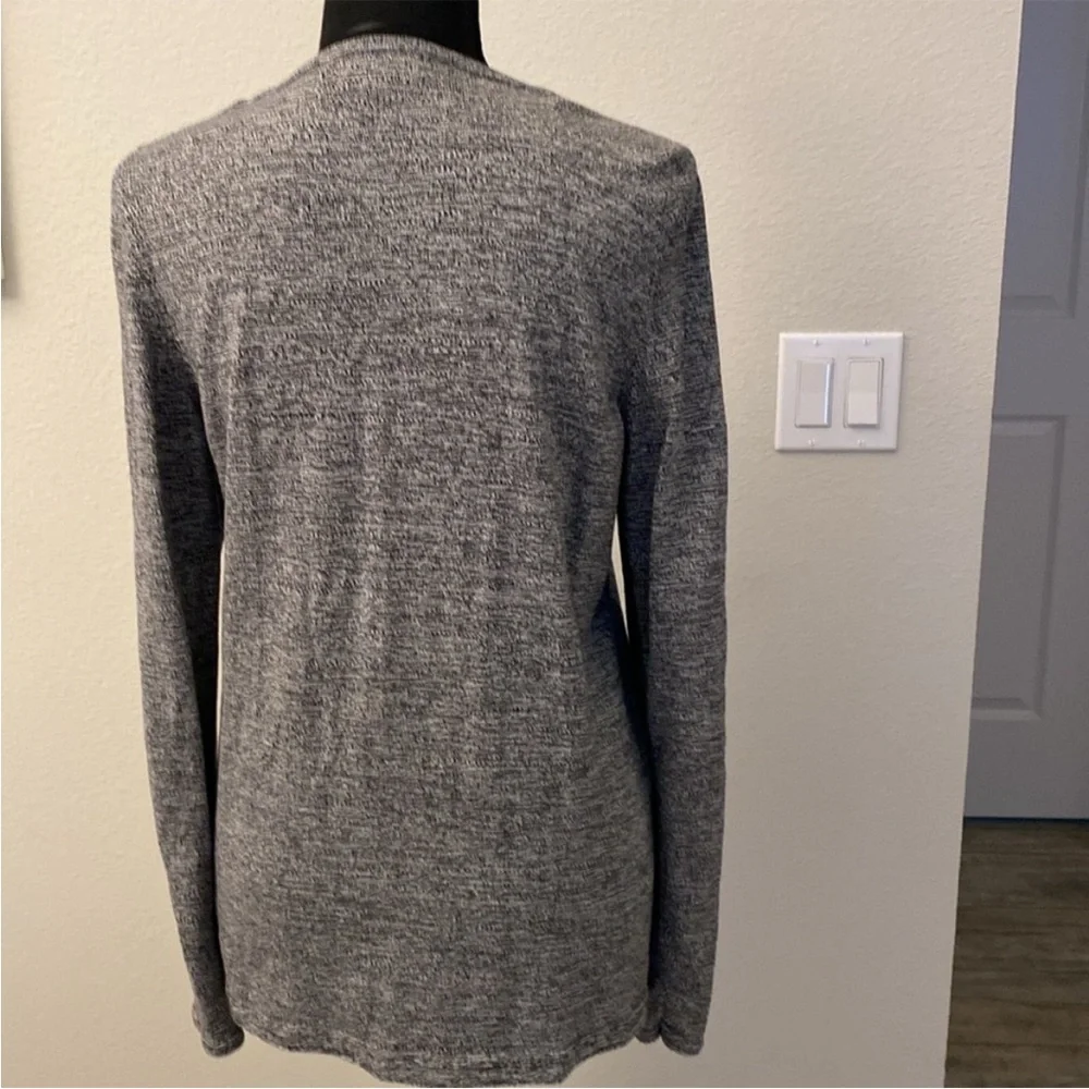 Calvin Klein sweater zip up Black/Gray - Picture 3 of 4